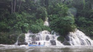 Chute sur le rivière Hollin